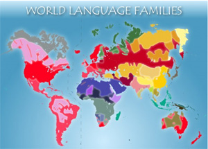 World language Families Inforgraphic Logo