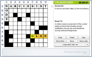 Crossword Service Game Logo