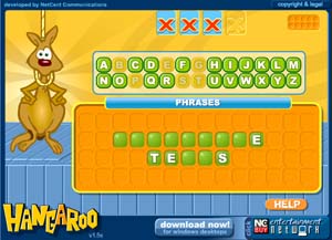 Hangaroo Game Logo