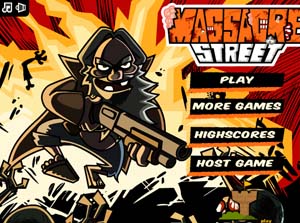 Massacre Street Game Logo