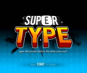 Super Type Game Logo