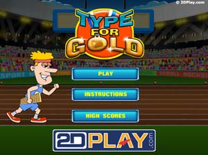 Type For Gold Game Logo