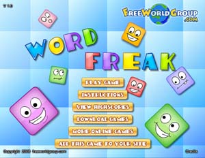 Word Freak Game Logo