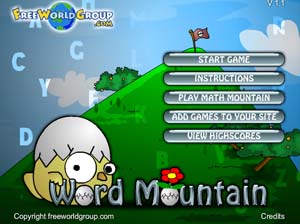 Word Mountain Game Logo
