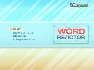 Word Reactor Game Logo