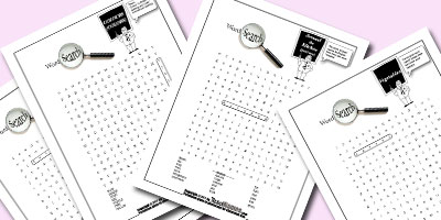 Examples of TesolGames word search pdfs