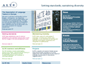 Association of Language Testers in Europe (ALTE)