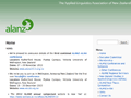 Applied Linguistics Association of New Zealand (ALANZ)