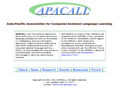 Asia-Pacific Association for Computer Assisted Language Learning (APACALL)