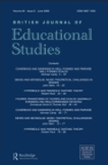 British Journal of Educational Studies