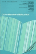 Oxford Review of Education