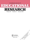 Scandinavian Journal of Educational Research