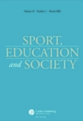 Sport, Education and Society