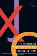 Journal of Experimental Education
