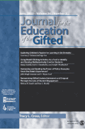 Journal for the Education of the Gifted