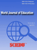 World Journal of Education