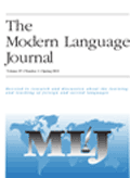 Modern Language Journal