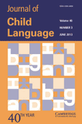 Journal of Child Language