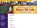 Daves' ESL Cafe- Student Pages