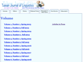 Taiwan Journal of Linguistics