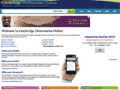 Cambridge Dictionaries Online
