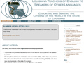 Louisiana Teachers of English to Speakers of Other Languages (LaTESOL)