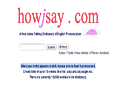 Howjsay