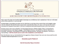 Online Etymology Dictionary
