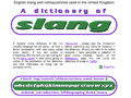 Dictionary of English slang and colloquialisms of the UK