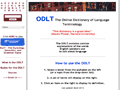 Online Dictionary of Language Terminology
