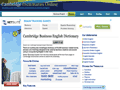 Cambridge Business English Dictionary
